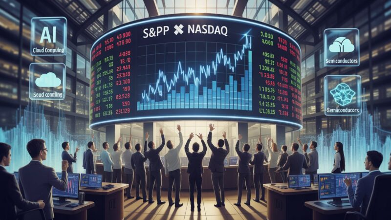 Global Markets Surge on FOMO: Technology Stocks Drive S&P 500 and Nasdaq to Record Highs