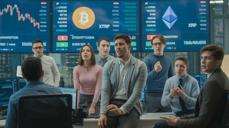 📉 Cryptocurrency Markets Retreat: Inflation Concerns Spark Sell-Off in Bitcoin, Ethereum, XRP, and Solana