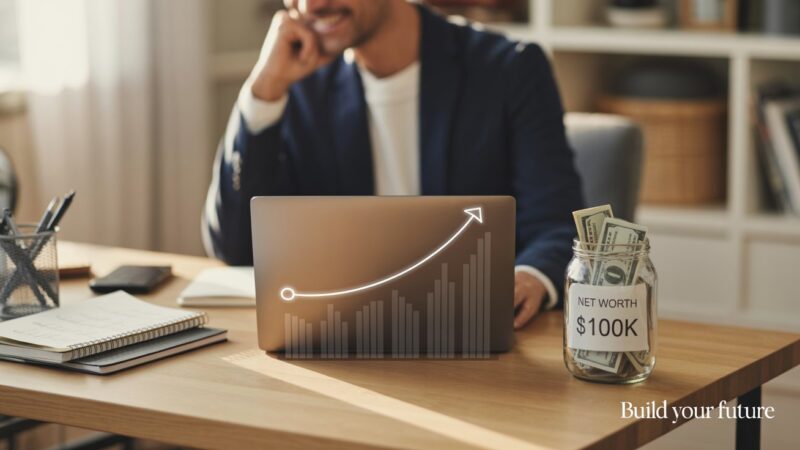 From $50K to $100K+: How to Build a Six-Figure Net Worth on a Five-Figure Salary by September 2025