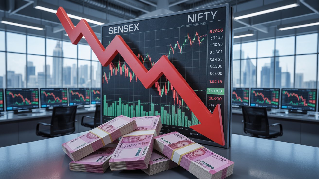 📉 Why Foreign Investors Are Pulling Billions from India’s Stock Market in 2025