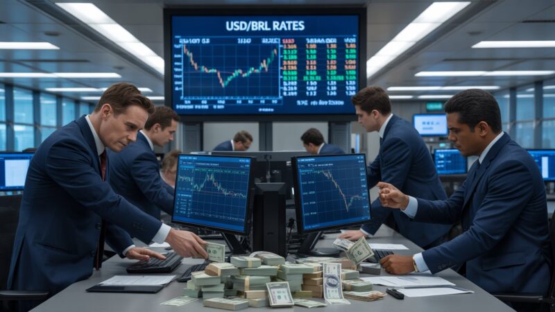 Dollar Rises: Brazilian Real Faces Pressure Amid Global Market Movements