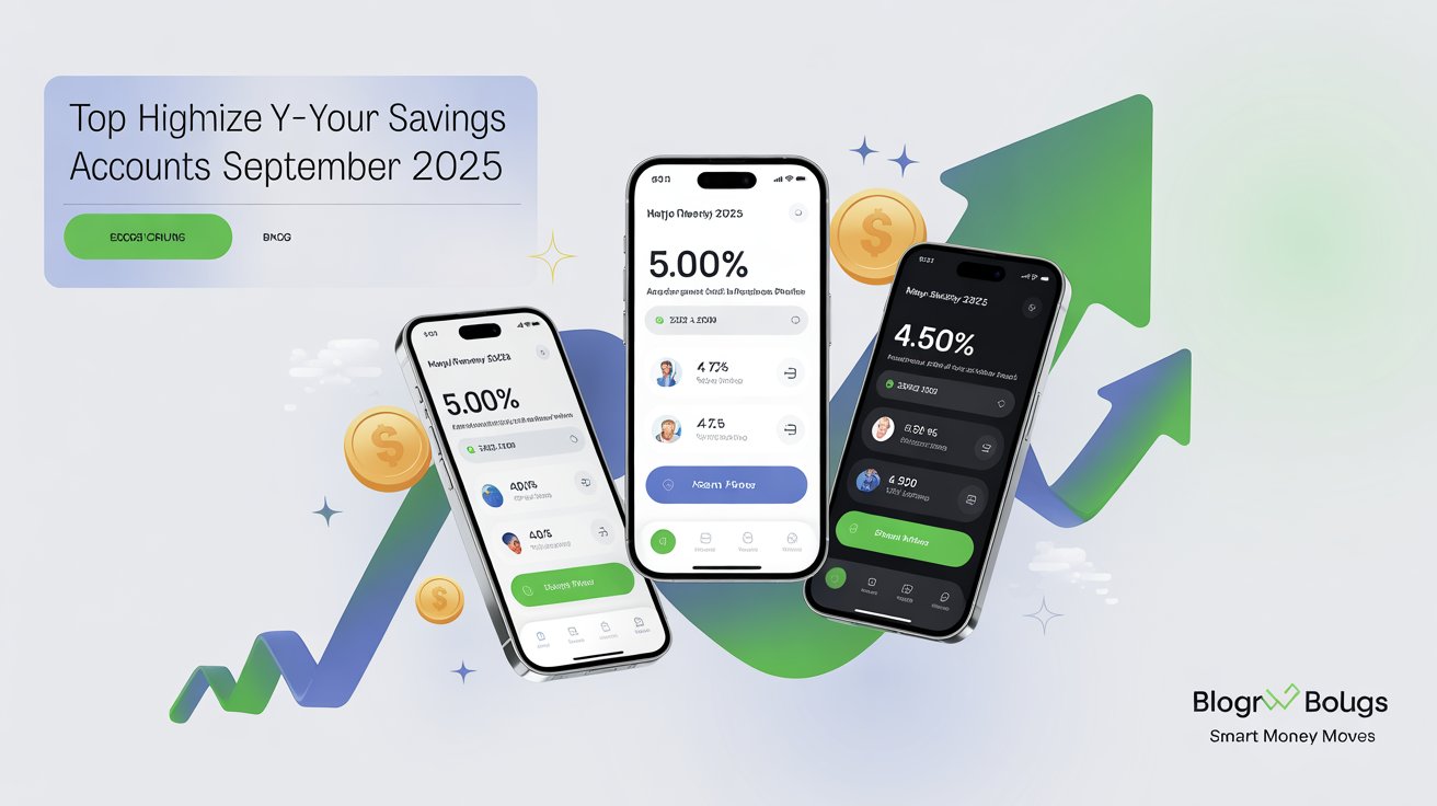 “Top 10 High-Yield Savings Accounts You Should Consider in September 2025 (Up to 5.00% APY!)”