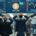 Bitcoin Plunges Below $111,000 as Strong U.S. GDP Data Triggers Market Sell-Off