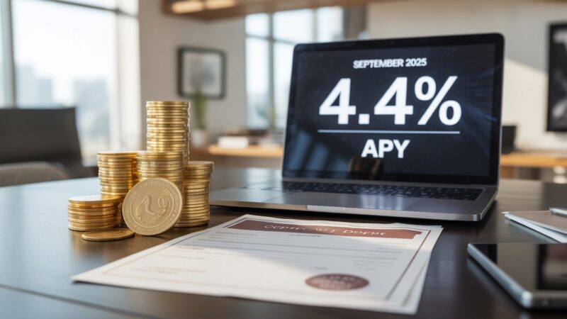 Top Promotional CD Rates in September 2025: Earn Up to 4.4% APY