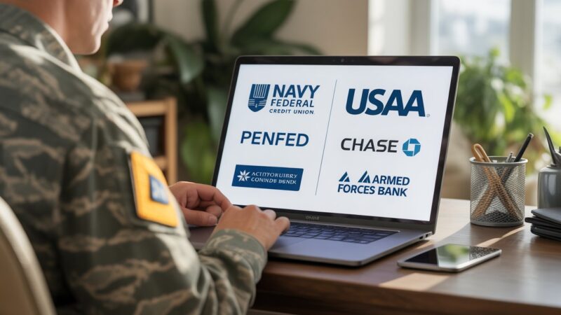 🏦 Top 5 Banks and Credit Unions for Military Members in 2025
