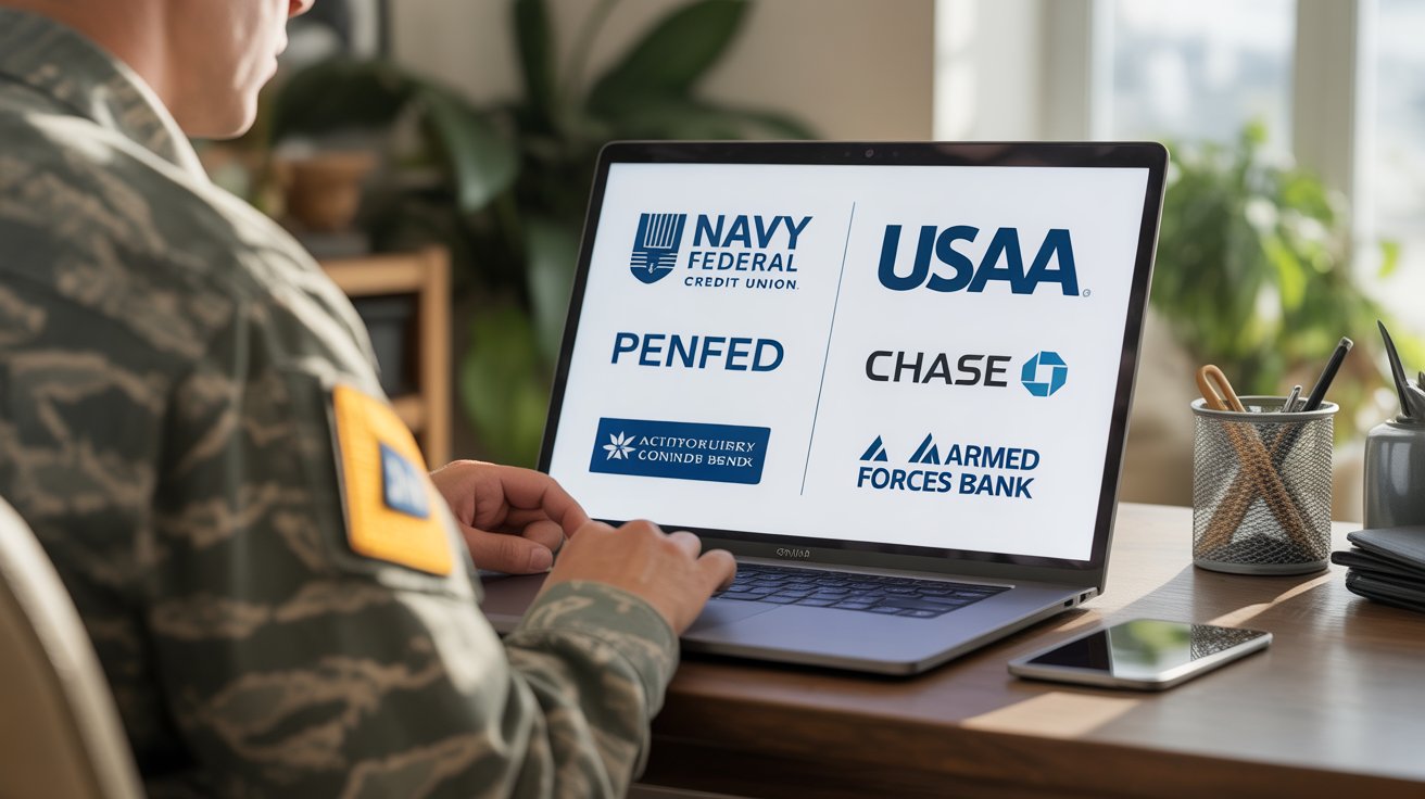 🏦 Top 5 Banks and Credit Unions for Military Members in 2025