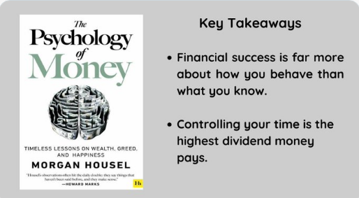 The Psychology of Money by Morgan Housel: The Best Personal Finance Book to Transform How You Think About Wealth