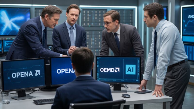 “AMD and OpenAI’s Strategic Alliance Ignites Wall Street: How the AI Chip Boom Is Reshaping the Future of U.S. Markets
