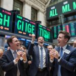 “Wall Street Soars to Record Highs: AI Optimism and Weak Jobs Data Boost Rate Cut Expectations”