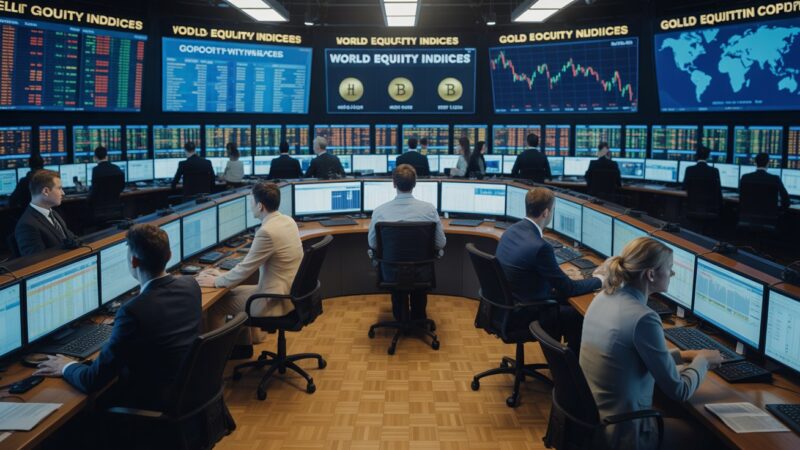 “Global Stocks Steady Amid Geopolitical Shocks: Gold & Bitcoin Surge as Safe Havens”