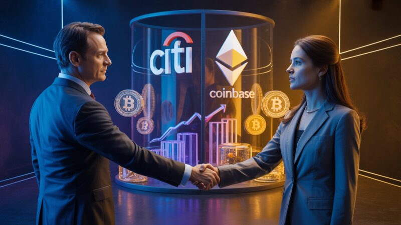 Bridging TradFi and Crypto: Citi and Coinbase Forge a Global Partnership for Institutional Digital Assets