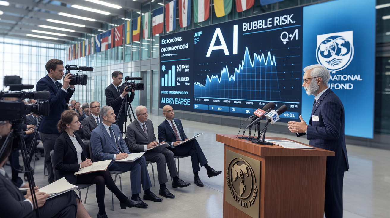 AI Bubble 2.0? BoE and IMF Warn of a Tech Stock Crash Fueled by Artificial Intelligence Mania