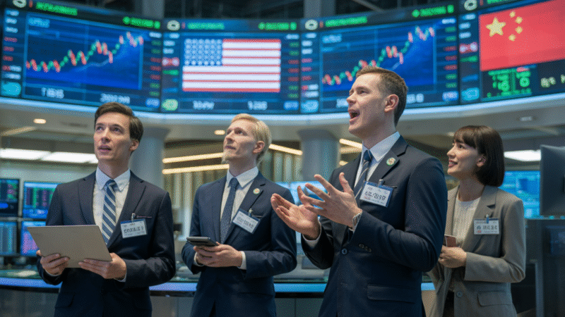 Global Markets Rebound as U.S.–China Tariff Tensions Ease: What It Means for Investors in 2025
