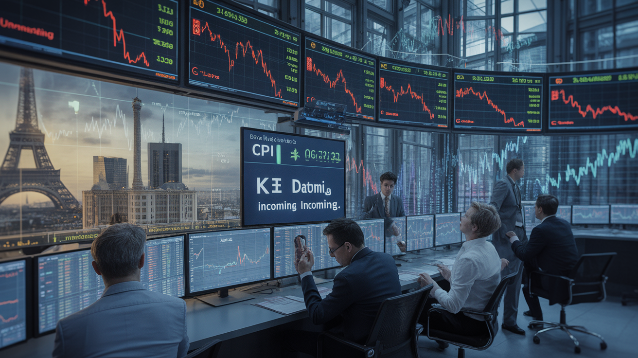 📉 European Markets Drift Lower Ahead of U.S. CPI Data: What Investors Need to Know