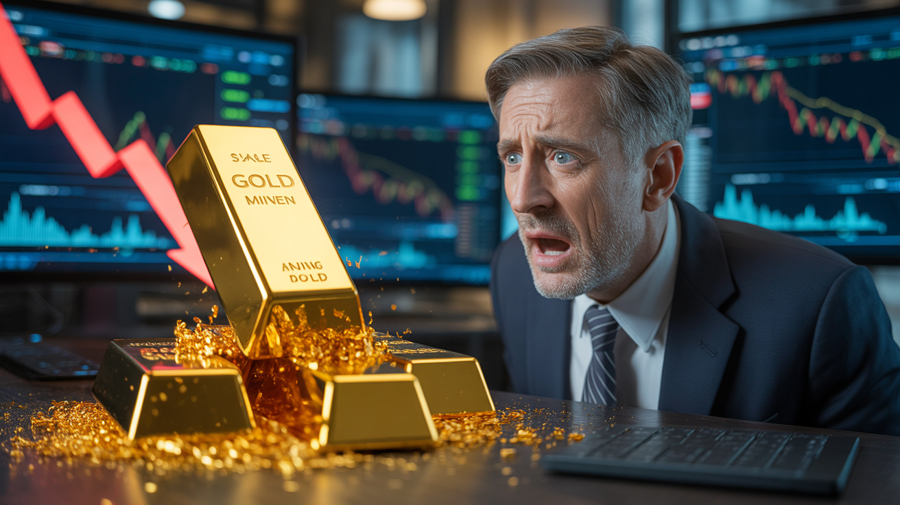 “Gold Mining Stocks Crash as the ‘Safe Trade’ Myth Falls Apart — What Investors Must Know in 2025”