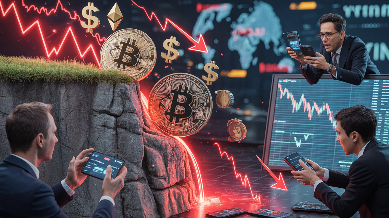 “Cryptocurrency Market Faces Historic Collapse: Bitcoin, Ethereum, and Altcoins Under Pressure”