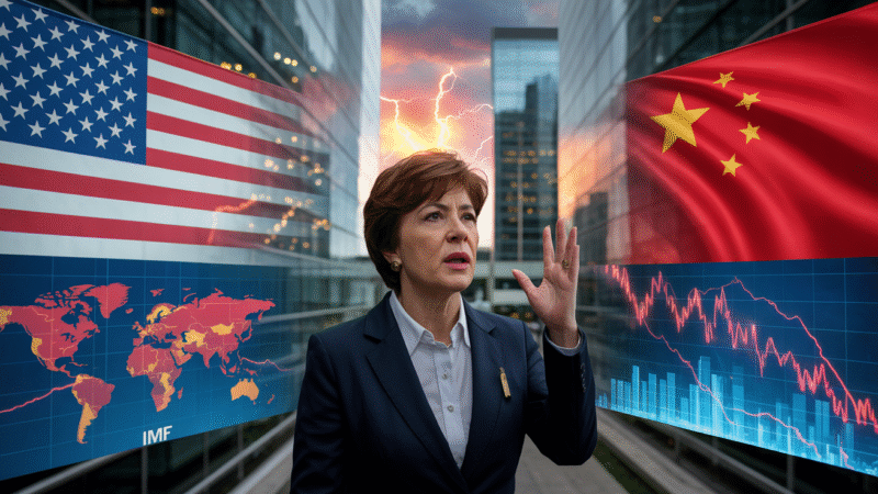 🌍 Global Economic Warning: How U.S.–China Tensions Could Shake the World’s Financial Future
