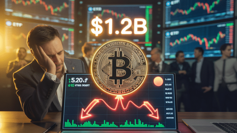 ₿ Bitcoin ETFs See $1.2 Billion Outflow Despite Price Holding Near $104K