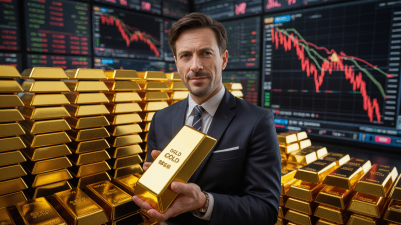 Gold Hits New All-Time High as Global Investors Flee to Safety