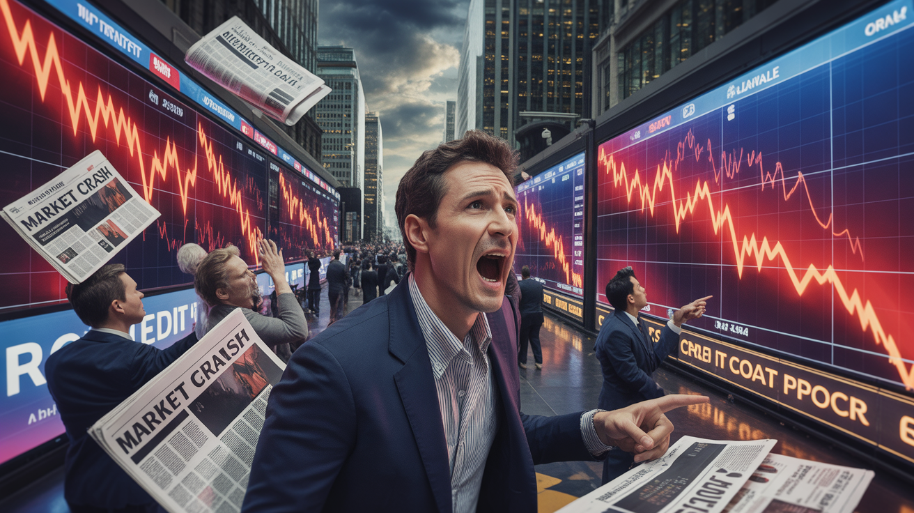 Financial Markets on Edge Amid Rising Credit Risks and Political Uncertainty